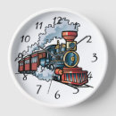 Zoek naar transport klokken Illustratie