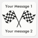 Recherche de drapeau checkered Emballage de kart