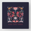 Recherche de oiseau rouge horloges Pour eux