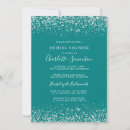 Recherche de silver bridal shower invitations Scintille