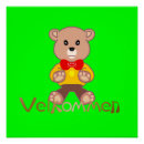 Recherche de pommes posters Vert