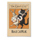 Zoek naar katten illustratie posters Antiek