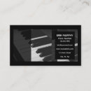 Recherche de clés de piano cartes visite Chanteur