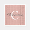 Recherche de rayures roses serviettes Anniversaire