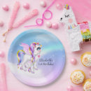 Recherche de licorne assiettes Magique