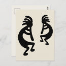 Recherche de kokopelli cartes postales Tribal