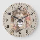Recherche de lion horloges Jungle