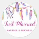 Recherche de indien mariage autocollants Aquarelle