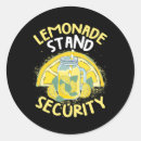 Recherche de thé au citron autocollants Jaune