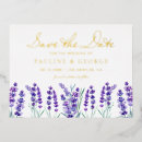 Recherche de fleurs lavande cartes postales Enregistrer la date