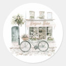 Recherche de pâtisserie française autocollants Rose