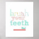Recherche de dents brosse posters Rappel