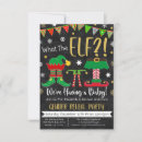 Zoek naar christmas elf uitnodigingen Wat de elf