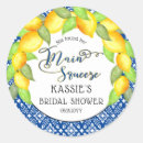 Zoek naar blauwe en witte tegel stickers Bride