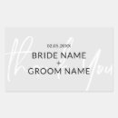 Recherche de de faveur de rectangles mariage autocollants Rectangulaire
