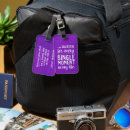 Recherche de gratitude bagages étiquettes Pour elle