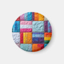 Recherche de motifs géométriques magnets Couleurs vives