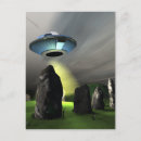 Recherche de mystère cartes postales Ufo