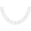 Recherche de guirlandes fanions Baby