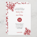 Recherche de chinois moderne mariage invitations Traditionnel