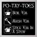 Zoek naar grappige aardappels posters Aardappelen