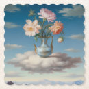 Zoek naar roze wolken onderzetters Blauw
