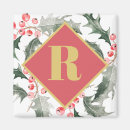 Recherche de initiale monogramme magnets Typographie