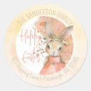 Recherche de salutations de pâques autocollants Aquarelle