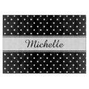 Recherche de motif noir et blanc planches à découper Pois