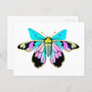 Recherche de papillons pastel cartes postales Pour tous