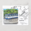 Recherche de lettonie cartes postales Aquarelle