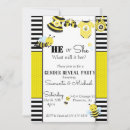 Recherche de bee party invitations Partie révélatrice de genre