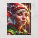 Recherche de elfes cartes postales Vacances