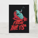 Recherche de vendredi le 13ème vœux cartes Masque