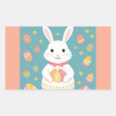 Recherche de oeufs de lapin autocollants Pour enfants