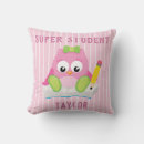 Zoek naar roze uil kussens Schattig