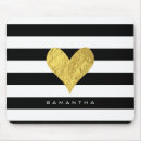 Recherche de feuille d or tapis souris Moderne