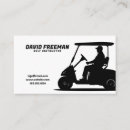 Recherche de balle de golf cartes visite Professionnel