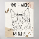 Zoek naar binnenlandse kat posters Dier