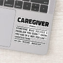 Recherche de soignant autocollants Sensibilisation