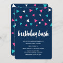 Recherche de confetti anniversaire invitations Girly