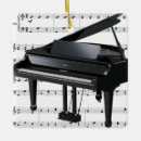 Recherche de clés de piano ornements Notes de musique