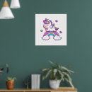 Zoek naar paarse eenhoorn posters Meisjesachtig