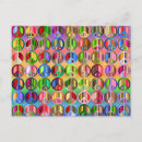 Recherche de signe hippie cartes postales Arc en ciel