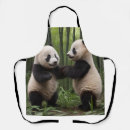 Recherche de panda de bébé tabliers Bambou