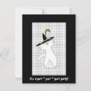 Recherche de chat noir halloween invitations Chaton