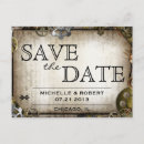 Recherche de mariage steampunk cartes postales Engrenages
