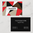 Recherche de formes géométriques cartes visite Pour elle