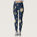 Zoek naar zon en maan leggings Kosmisch