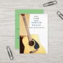 Recherche de pour le musicien cartes visite Client(e)